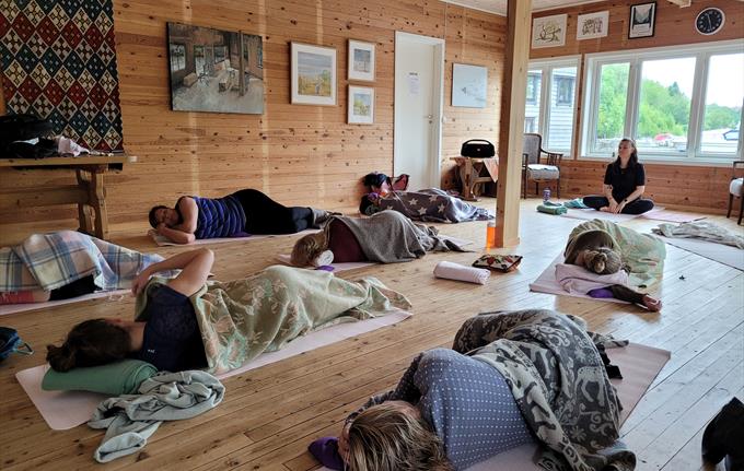 Yoga i Den Grøne Fabrikken