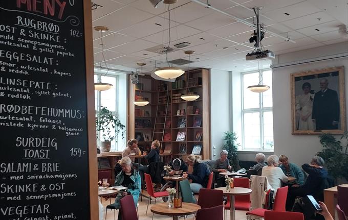 Amalie lokale og meny