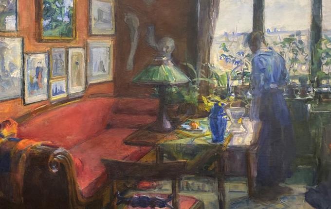 Kunstkvarter: «I mitt atelier» (1918)