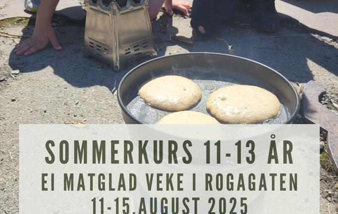 Sommerkurs for barn 11-13 år