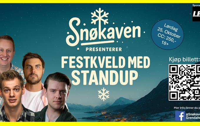 Festkveld med Standup