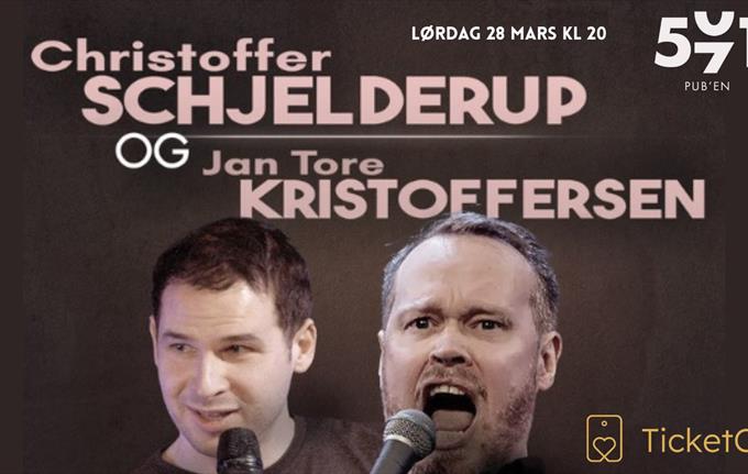 Christoffer og Jan Tore tester stoff