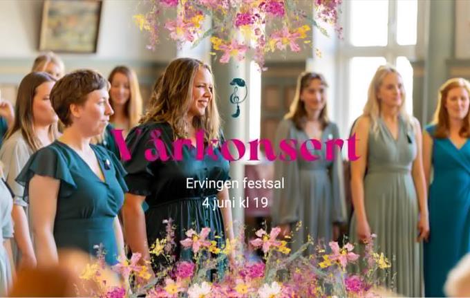 Vårkonsert med Bergens Kvinnelige Studentersangforening