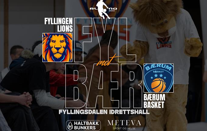 Basketligaen: Fyllingen Lions - Bærum open