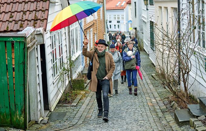 City Walk Through Literary Bergen