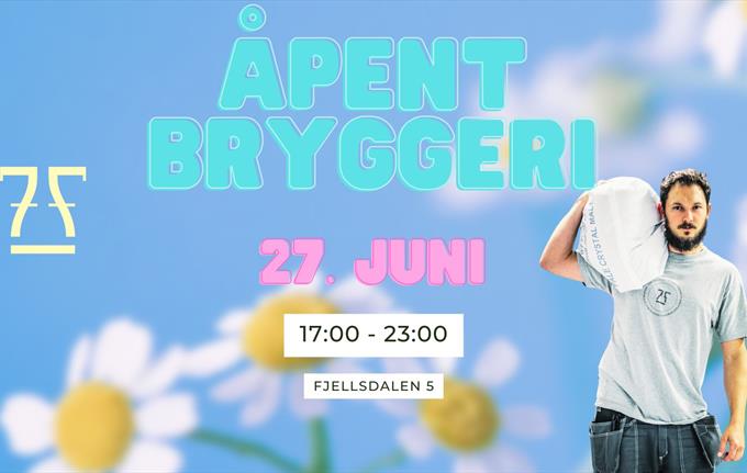 ÅPENT BRYGGERI 27.JUNI