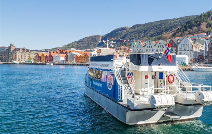 Bergen historiske sightseeing cruise