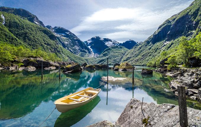 Bondhus Glacier Lake - Bondhusvatnet