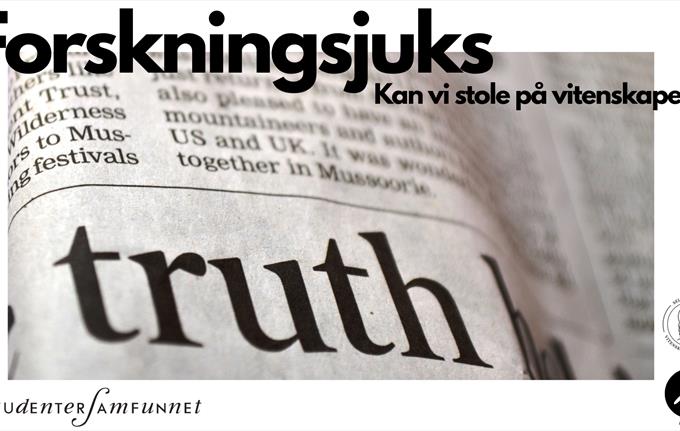 Forskningsjuks - kan vi stole på vitenskapen?