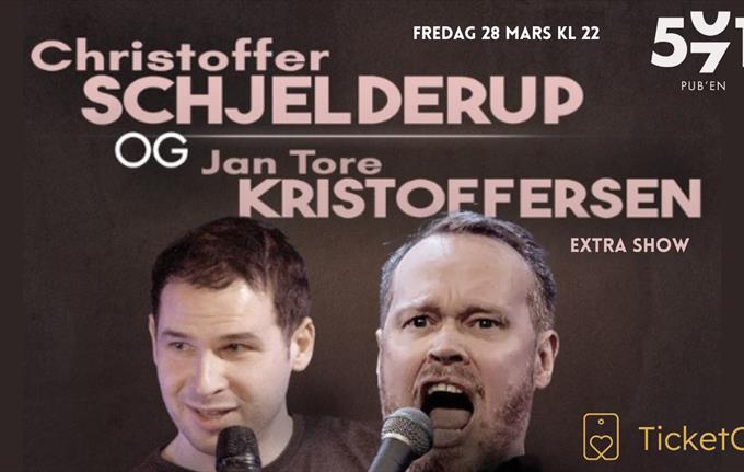 Christoffer og Jan Tore tester stoff
