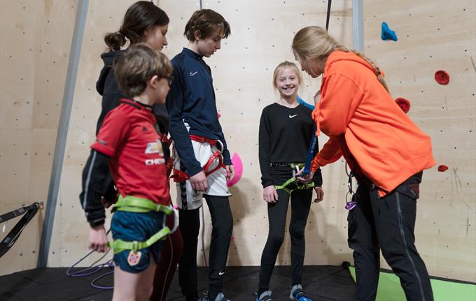 Velkommen til klatring i trygge omgivelser