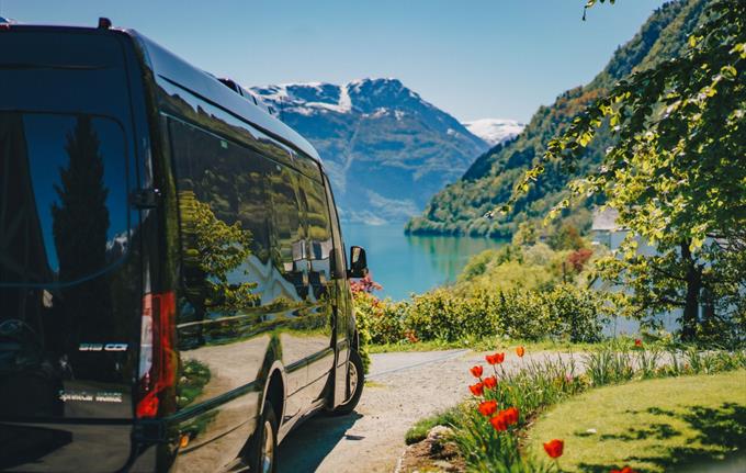 Utleie av minibuss Fjordrive