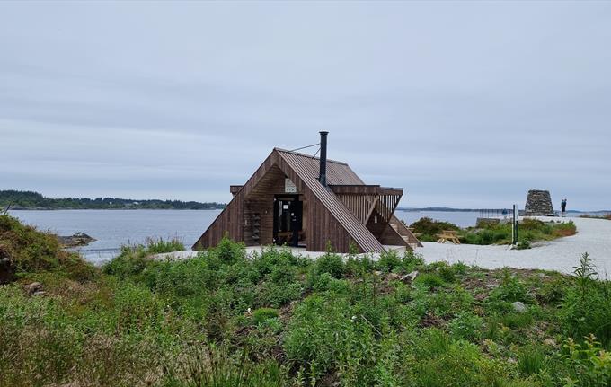 Dagsturhytta på Vardetangen
