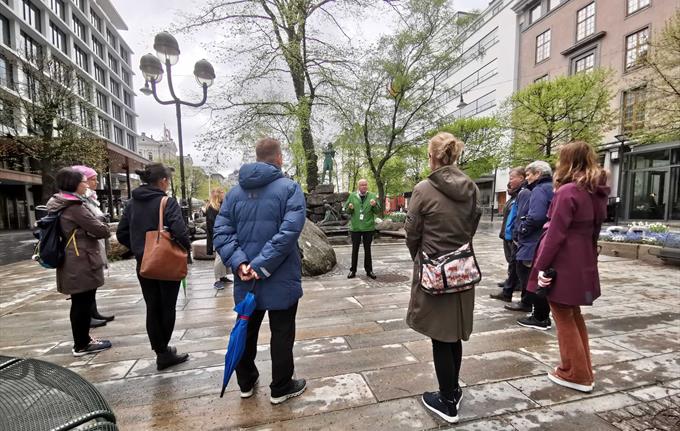 Guidet byvandring om Bergen