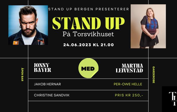 Stand Up Bergen til Torsvikhuset