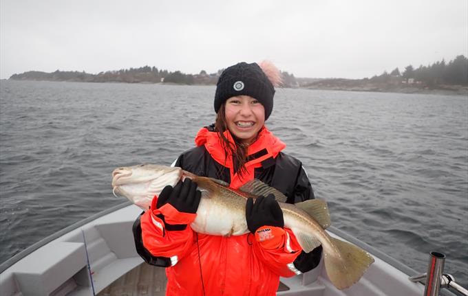 Flott fangst på fisketur med Fjord Expedition