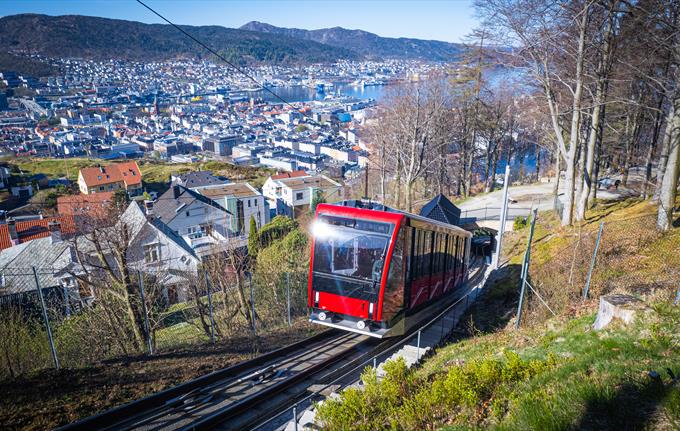 Fløibanen - nye vogner i 2022