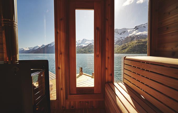 Heit Sørfjorden Sauna