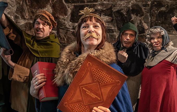 Helt konge! En historisk teaterbyvandring om kong Magnus Lagabøte