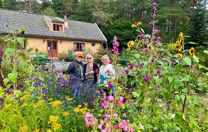 Historiske Blondehushagen i Arboretet