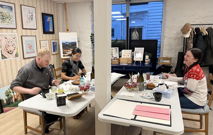 Bli med på tegnekurs hos JM Atelier.