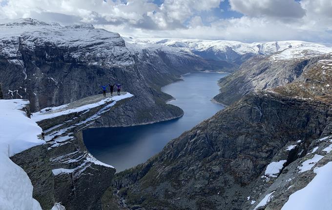 Trolltunga Vintertur