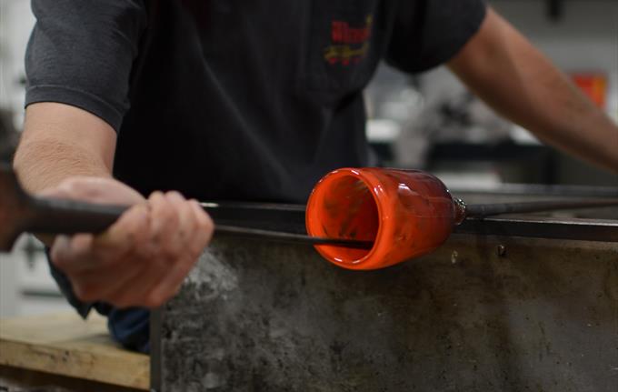 4 ukers kveldskurs i glassblåsing