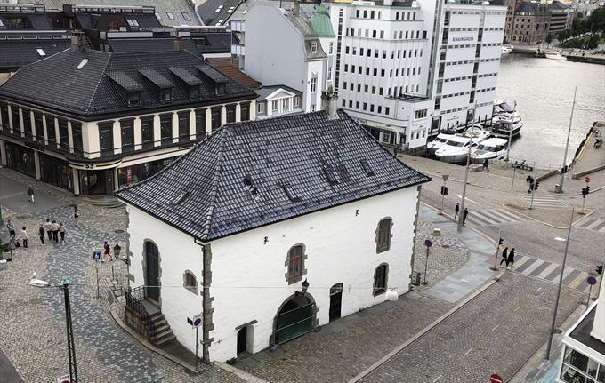 Murhvelvingen eller Muren, sett fra oven