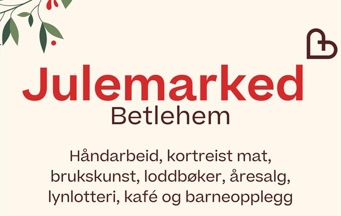 Julemarked i Betlehem