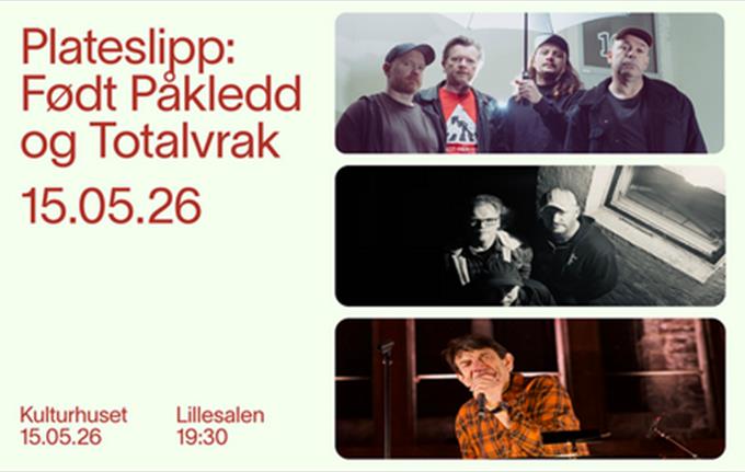 Plateslipp med Født Påkledd og Totalvrak