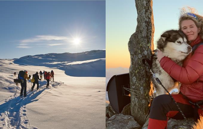 Trolltunga huskytur