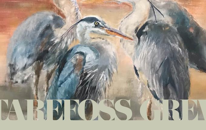 Kunstutstilling med Anne Gro Starefoss Greve / Art exhibition