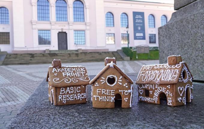 UiB presenterer: Den akademiske pepperkakebyen.