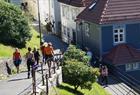 Spasertur ned fra Fløyen