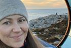 Beate Einen ved Livets Portal
