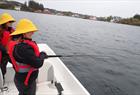 Fisketur med utendørs matlaging