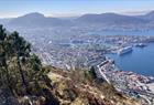 Opplev lokale stier og Bergen ovenfra
