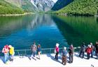 Fjord cruise på Nærøyfjorden