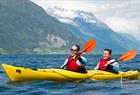 Guidet sjøkajakktur på Hardangerfjorden
