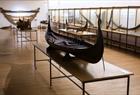 Modell av Osebergskipet - Bergens Sjøfartsmuseum