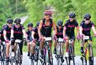 Team Girlpower på vei til Voss