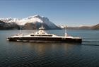 Ferry across the fjord