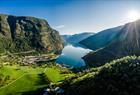 Flåm sett fra oven
