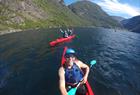 Guidet sjøkajakktur på Hardangerfjorden