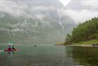 Guidet sjøkajakktur på Hardangerfjorden