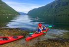 Guidet sjøkajakktur på Hardangerfjorden