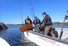 Fisketur med utendørs matlaging