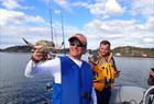 Fisketur med utendørs matlaging