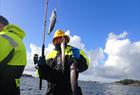 Fisketur med utendørs matlaging