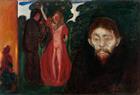 Edvard Munch (1863-1944): Sjalusi, 1895.